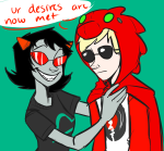  coolkids dave_strider deleted_source dragon_cape pootles red_baseball_tee redrom shipping terezi_pyrope word_balloon 