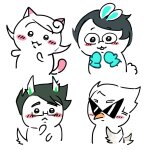  2025 alpha_kids animalstuck blush chiikawa crossover dirk_strider fullres jake_english jane_crocker roxy_lalonde tonozwew 