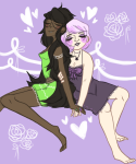  barefoot guns_and_roses heart holding_hands jade_harley mike redrom reminders rose_lalonde shipping 