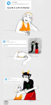  2021 alcohol beverage comic dancestors date_dress dream_ghost drunk_rose fullres image_manipulation kanaya_maryam maryams meme porrim_maryam rainbow_drinker reddit redrom rose_lalonde rosemary shipping shroomoss starter_outfit text 