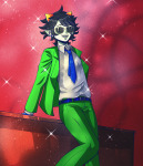  2025 body_modification formal fullres glasses_added grim-kitkat homestuck:_beyond_canon nepeta_leijon no_hat solo suit 