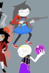  2026 aradia_megido art_dump bep3240 cueball dress_of_eclectica fullres girl's_best_friend godtier jade_harley jaggy_lines maid pastiche rose_lalonde squiddlejacket time_aspect velvet_squiddleknit weapon 