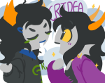 2025 amargo_hansen blush body_modification cobblepillar fullres hiveswap mejasa_malian profile stars starter_outfit text word_balloon