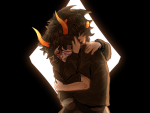 2023 blood crying diamond fullres gamzee_makara hug karkat_vantas olivrr palerom scars shipping sober_gamzee starter_outfit tropicshipping