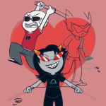  cane dave_strider dirk_strider figsnstripes heart katana red_record_tee sketch starter_outfit terezi_pyrope unbreakable_katana wip 