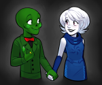 bromance calliope godtier holding_hands no_mask ring_of_life rogue roxy_lalonde shipping snake_wine void_aspect xamag 