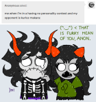  2025 ask crying dancestors dream_ghost emoticon frigiddoctoratus fullres jaggy_lines kurloz_makara meulin_leijon scribble_mode starter_outfit text 