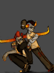  ancestors arms_crossed au body_modification hat more-miracles nitrams tavros_nitram the_summoner 