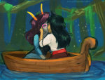  crossover disney feferi_peixes horrorcuties jade_harley kiss myluckyseven parody pastiche redrom shipping the_little_mermaid 