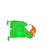 2016 animated biscuits felt flash_asset fullres jaggy_lines lying poinko solo sprite_mode transparent