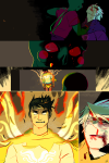 blood caliborn comic dirk_strider godtier heart_aspect hope_aspect jake_english ket lord no_glasses page panel_redraw prince time_aspect 