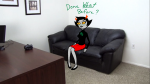  2015 blush couch fullres image_manipulation jaggy_lines kanaya_maryam meme sitting solo starter_outfit steelcorridor text 