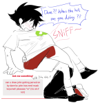  2026 ask blush c4rmy_hs dave_strider fullres hammertime john_egbert kneeling red_baseball_tee redrom shipping sitting starter_outfit sweat text word_balloon 