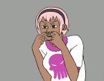   animated broken_source panel_redraw rose_lalonde sexandthedatencity solo starter_outfit suggestive_eyebrows w_magnet 