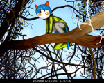  2024 cat_hat fiendy fullres nepeta_leijon sitting starter_outfit text trees 