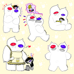  2014 bees bicyclops carrying computer diabetes fullres grubs heart lusus no_glasses psionics sitting sleeping sollux_captor starter_outfit zamii070 