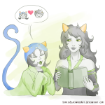  2015 ancestors book diabetes heart karkat_vantas katnep leijons nepeta_leijon redrom shipping sophiablackwoodart starter_outfit the_disciple word_balloon 