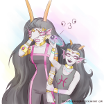 2015 ancestors body_modification cuttlefish diabetes feferi_peixes fullres her_imperious_condescension peixeses sophiablackwoodart starter_outfit