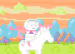 2015 animated clouds fullres maplehoof panel_redraw pixel rose's_pink_scarf rose_lalonde starter_outfit sunil-b trees