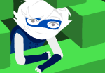  2026 alternate_hair arms_crossed blackoutbruh fort fullres godtier jaggy_lines perfectly_generic_object rogue roxy_lalonde rule63 sitting solo void_aspect 