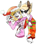  alcohol anastasia cocktail_glass dirk_strider hat holidaystuck neorails redrom roxy_lalonde shipping 