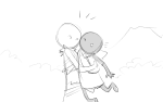 2016 fullres grayscale hug paperseverywhere peregrine_mendicant pm sketch wayward_vagabond wonk wv