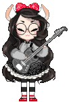  animated bass codpiecequeen dogtier eclectic_bass fashion instrument jade_harley pixel solo 