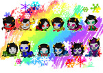  2012 alternians aradia_megido equius_zahhak eridan_ampora feferi_peixes fullres gamzee_makara grubs kanaya_maryam karkat_vantas nepeta_leijon no_glasses no_hat q-dormir sollux_captor tavros_nitram terezi_pyrope vriska_serket 