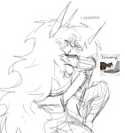  2025 ancestors blush by_the_book emoticon fullres grayscale heart hug image_manipulation kiss monochrome muwwwsky neophyte_redglare sketch starter_outfit text the_disciple 