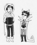 2013 ancestors arms_crossed facial_hair fullres grayscale orphaner_dualscar sailorbeefcake scars size_difference starter_outfit the_sufferer