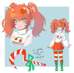  2012 alternate_hair candy casual fashion fullres jin-nyeh karkat_vantas rule63 sickle solo trickster_mode weapon 