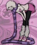  2025 blush fullres image_manipulation muwwwsky roxy's_striped_scarf roxy_lalonde sketch solo stars starter_outfit wonk 
