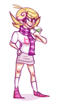  alcohol cocktail_glass roxy&#039;s_striped_scarf roxy_lalonde smoochy solo starter_outfit 