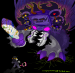 2016 back_angle blood crossover decapitation deuce_clubs duckface equius_zahhak eridan_ampora feferi_peixes fullres gamzee_makara heart homes_smell_ya_later karkat_vantas kittykatmaniac nepeta_leijon ohgodwhat scars sober_gamzee starter_outfit strife tavros_nitram the_jury undertale