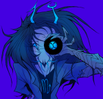  2024 8_ball artificial_limb fullres monochrome obscenicon solo starter_outfit vriska_serket 