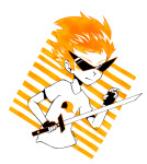  2011 dirk_strider fullres_export_attempted monochrome solo starter_outfit theme_coloring unbreakable_katana valerei weapon 