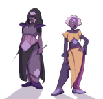 2015 broken_source crossover fashion fullres knitting_needles nemeankitten rose_lalonde sketch solo steven_universe