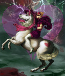  2013 alinajames aspect_symbol clouds dirk_strider epic fine_art fullres godtier heart_aspect lightning maplehoof napoleon_crossing_the_alps parody prince solo 