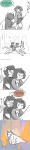 2017 alternia comic crying cuspidated_grimalkin fire fullres glacial_treetrudger grayscale highlight_color hive hiveswap joey_claire lusus monochrome sitting text wcender word_balloon xefros_tritoh 