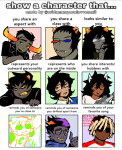  2026 alternate_hair art_meme bass dancestors dave_strider davepetasprite^2 dogtier eridan_ampora fullres headshot jade_harley jaggy_lines john_egbert june_egbert karkat_vantas meulin_leijon red_baseball_tee ruldem smiling_eridan sollux_captor sprite stars starter_outfit tavros_nitram text thumbs_up 
