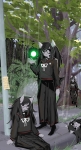  2024 aspect_powers aspect_symbol dogtier fashion formal fullres jade_harley language:japanese lying multiple_personas omoti sitting solo space_aspect text trees 