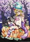  alcohol cats cocktail_glass meowcats pencil pumpkin roxy_lalonde self-claimedgenious solo trees watermark 