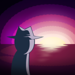  2017 back_angle cover_art fullres ocean problem_sleuth problem_sleuth_(adventure) selanpike solo sun 