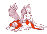  davesprite ftaires godtier knitting_needles limited_palette request rose_lalonde seer sprite yarn 
