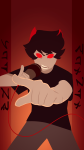  2017 fullres hiveswap language:alternian microphone solo starter_outfit text wcender xefros_tritoh 