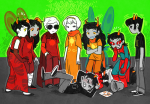 2015 aradia_megido arms_crossed bucket dave_strider flash_asset fullres godtier half_ghost kanaya&#039;s_red_dress kanaya_maryam karkat_vantas knight legislacerator_suit light_aspect lying maid no_glasses profile rainbow_drinker rose_lalonde seer sollux_captor starter_outfit terezi_pyrope thief time_aspect vriska_serket xamag