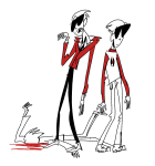  2025 blood dave_strider dead fullres impulsefungus red_baseball_tee red_plush_puppet_tux sketch starter_outfit timeclones 