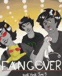  2011 baddminton blood crossover fullres honk kanaya_maryam karkat_vantas lemonsnout nosebleed poster scalemates starter_outfit terezi_pyrope text the_hangover towel 
