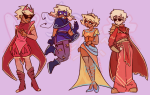  2025 dave_strider dirk_strider fullres glassofmirk godtier heart_aspect knight light_aspect midair prince rogue rose_lalonde roxy_lalonde seer strilondes time_aspect void_aspect 