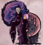  black_squiddle_dress crossover grimdark rose_lalonde solo soul_eater unlucky-tricksters 